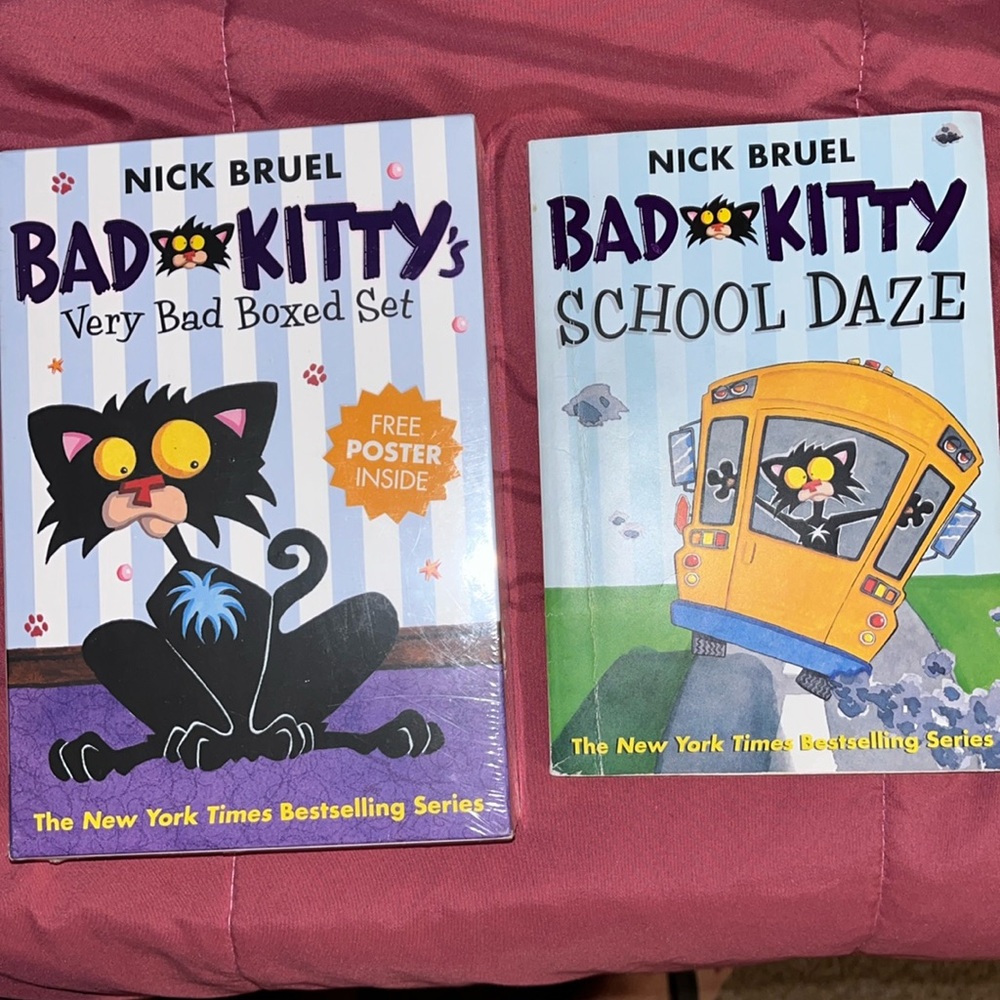 BAD KITTY'S BOX SET BY NICK BRUEL 
NEW SEALES